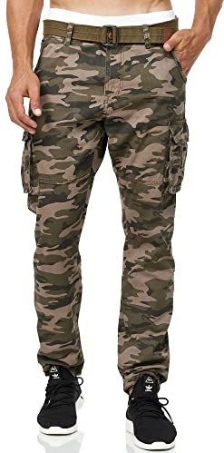 INDICODE JEANS Broek ' William '  groen