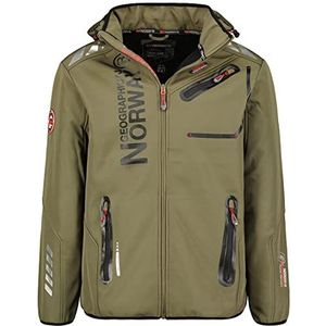 Geographical Norway Softshell outdoorjas met Rainman Turbo-Dry-kap, XXL