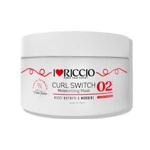 I Love Egel Curl Switch masker voor krullend, verzorgend en hydraterend haar met arganolie, macadamia- en jojoba-olie, gedefinieerde en zachte krullen, hydrateert droog en ademend haar, reismaat 100 ml