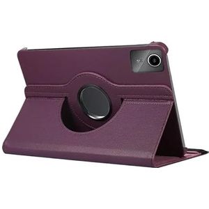 Tablet Case Geschikt for Lenovo Tab M11 11inch 2024 TB-330FU 360 Graden Roterende Stand Tablet Cover(Purple)