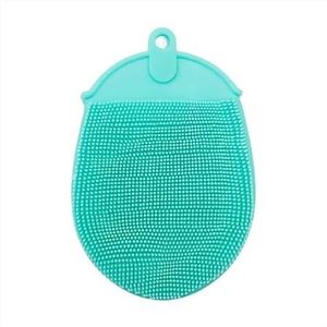 Badsponzen for volwassenen, badspons, mesh poef badspons, schuim Loofah spons (Size : Green)