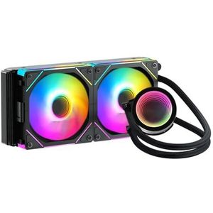 alloneslife NA240/360 CPU Water Gekoelde Radiator met 2/3 CPU Vloeibare Watercooling Fan ARGB en Intelligente Gecontroleerd