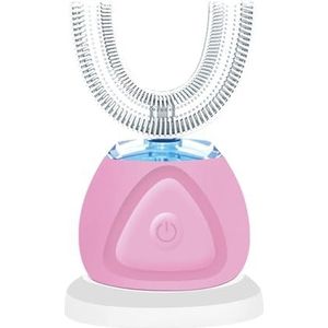 Elektronische Tandenborstel, U-vormige Elektrische Tandenborstel Slimme USB Draadloze Automatische Tandenborstel Mondverzorging,A