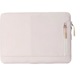 Laptop Sleeve Case 13.3 14.6 15.6 Inch Notebook Tas Tablet Waterdichte Case Geschikt for MacBook Air Pro/Lenovo/Hp/Dell (Color : White, Size : 13.3in)