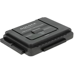 Delock 61486 Convertor USB 3.0 aan SATA 6Gb/s/IDE 40 Speld IDE 44 Speld met Reservefunctie