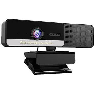 Webcam, Webcam 1080P Full HD Web Camera Met Luidspreker Microfoon USB Web Cam for PC Computer Live-uitzending Laptop Mini Camera,voor livestreaming, videogesprekken en conferenties