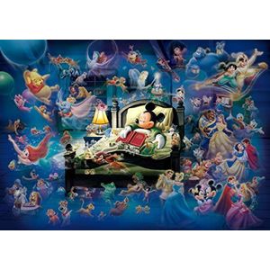 Tenyo Disney Mickey's Dream Fantasy Glow in The Dark Jigsaw Puzzel (500 stuks)