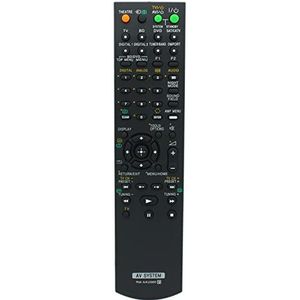 RM-AAU060 Afstandsbediening Vervanging voor Sony Home Theater AV-systeem STR-DG500 STR-DG600 STR-K1600 STR-KS360 STR-KS360S STR-V50 HT-IS100 SS-IS15 HT-CT100 HT-FS3 SA-WFS3