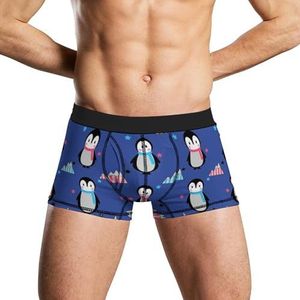 Pinguïn Sjaal Zacht Heren Ondergoed Comfortabele Ademend Fit Boxer Slip Shorts XL