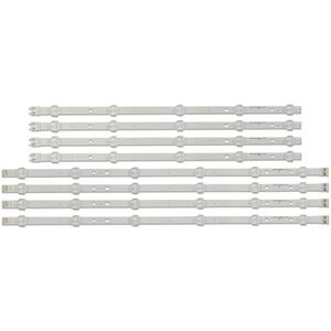 10set = 80st LED-achtergrondverlichtingsstrip for UN46FH6030F BN96-28768A BN96-28769A UA46H5303 UE46EH5000 D3GE-460SMB-R1 R2 D3GE-460SMA-R2