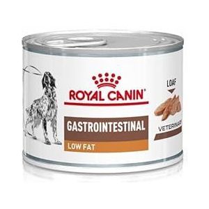 Royal Canin Gastro-intestinale Low Fat Mousse, 12 x 200 g, volledig dieet voor volwassen honden, kan bijdragen aan de ondersteuning van een gezonde spijsvertering