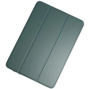 Tri-opvouwbare Stand Tablet Case Geschikt for Samsung Galaxy Tab A8 10.5 2021 SM-X200 X205 A7 T500 10.4 2020 T220 Cover(Dark green,Tab A7 10.4inch)