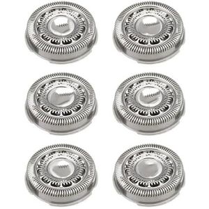 Vervangende scheerkoppen voor Philips SH90/62 Series 9000 8000 S8950 S9000 S9511 S9531 S9721 S9311 S9311 S9321 (6 stuks)