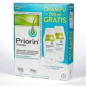 Verpakking: 2 x Priorin Shampoo (200 ml + 200 ml) voor Hair Loss (Bayer) van Bayer