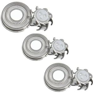 Vervangende messen voor elektrisch scheerapparaat en oplaaddraad | Reservemessen Set Elektrische Scheermachine Scheermesaccessoires (3 stuks)