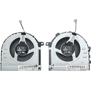 Laptop CPU GPU koelventilator voor Lenovo voor IdeaPad Gaming 3-15ACH6 3-15IHU6 15IAH6 5H40S20431 FNLY DFS5K12B159A1H FNLX DFS5M325063B1(A Pair)