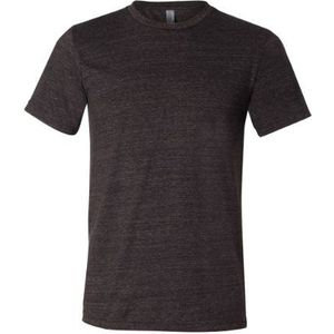 Canvas Men's Tri-blend S/Sleeve Tee - Charcoal Black Triblend - S