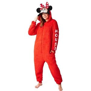 Disney Stitch fleece onesie voor volwassenen en tieners. Behaaglijke loungekleding met capuchon, pluizige fleece nachtkleding, Stitch geschenken voor haar, XL