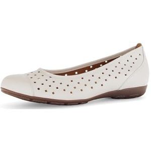 Gabor Klassieke ballerina's voor dames, Crème 22, 38 EU