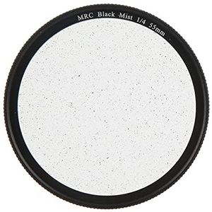Filmische Effectenfilter, Zwarte Diffusie 1/4 Filter Oliebestendig Zachte Highlights (55 mm)