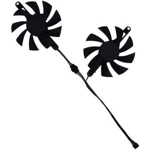 Videokaartventilator, 85 mm diameter, 2 gaten voor SE JI voor SHI SJS RX 580 RX580 8G voor 5500 XT Gaming Mining, stuks