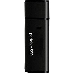 SUYING Draagbare SSD externe solid-state drive 60 GB / 120 GB / 256 GB / 512 GB, USB 3.0 back-upopslag, geschikt voor pc, desktop, Macbook, laptop, smart tv (120 GB, zwart)