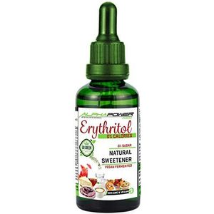 ALPHAPOWER FOOD Erythritol I 100% Natural Sugar Alternative and Substitute I 100ml liquid I Sugar-free