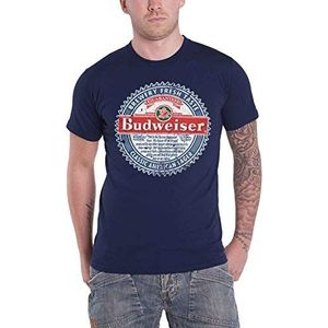 BEER - Budweiser American Lager - T-Shirt - (XL)