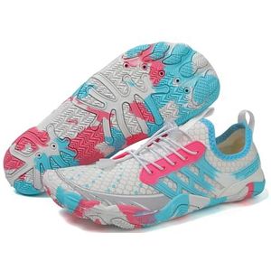 Waterschoenen - Roze Blauw - Ademend - Antislip - Brede Teenkast