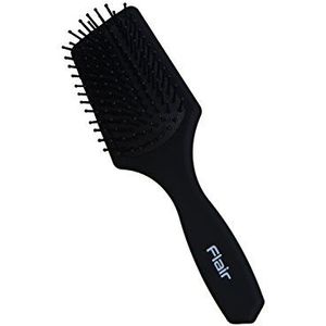 Flair Brush F84 Paddle-haarborstel, uniseks, zacht