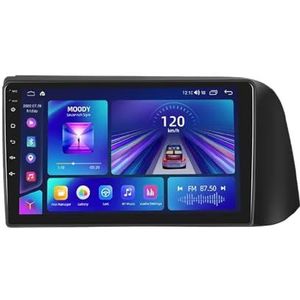 Android autoradio voor Hyundai I10 2019-2023, 9 inch touchscreen autoradio Autoaccessoires met GPS Bluetooth FM RDS HiFi WiFi(F1 1+32G)