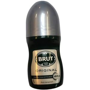 Brut Men Deo Roll-on Glas - Original - 6 stuks (6 x 50 ml)