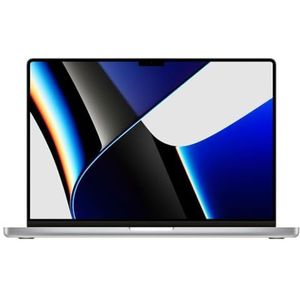 Apple 2018MacBook Pro with Apple M1 Pro Chip (14-inch, 16GB RAM, 512GB SSD-opslag ) (QWERTY Engels) Zilver (Refurbished)