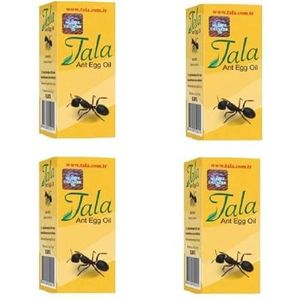 4x Tala Ant Egg Oil miereneiolie ontharingsolie Tüy Dökücu Hair Removal Karınca Yumurta Yağı