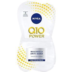 Nivea - Q10 Power - Gezichtsmasker - 2 x 7,5 ml - Anti-Aging
