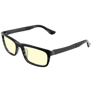 GUNNAR Gaming- en Computerbrillen - TAHOE - Framekleur: Slate, Lenstint: Amber (Blokkeren 65% Blauw Licht & 100% UV-licht) - Blauwlichtblokkerende brillen