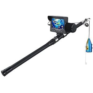 Onderwaterviscamera, 4.3 ""Inch 1000TVL Onderwater vissen Video Camera Kit 12 PC'S IR Lichten Video Fish Finder Lake Under Water Fish Cam(IR LED 15M Cable)