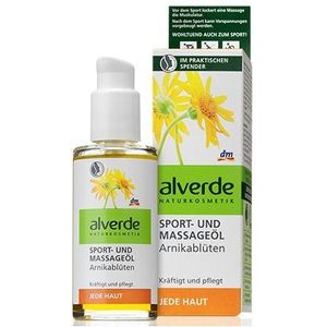 Alverde – Öl für Sport und Massagen – Arnika-Blüten, 100 ml