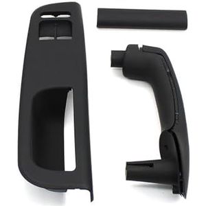 Auto interieurdeurgrepen Voor VW Voor Bora Voor Golf 4 MK4 Voor Jetta Voor Passat 1999-2012 LHD 2-deurs Auto Zwart Beige Voordeur Handgreep Deurgreep(Black 4pcs)