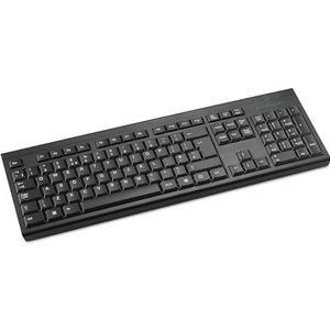 Kensington KB150 EQ draadloos toetsenbord, QWERTY, compatibel met Windows en MacOS, full-size en morsbestendig ontwerp, samengesteld uit 55% post-consumer gerecyclede content* (K75561UK)
