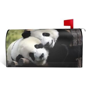 OUSIKA Mooie dieren magnetische brievenbushoezen waterdichte niet vervagen brievenbus wraps brievenbus cover voor huis tuin tuin decor standaard formaat 53 x 45 cm