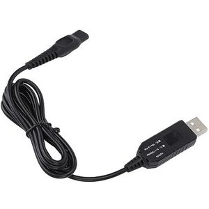 High -performance Elektrische Scheerapparaat Barber Straight Blade Barber Straight Blade Charger Cord met USB -oplaadkabel voor HQ8505 Duurzaam PVC materiaal Draagbaar Ontwerp Compatibel met