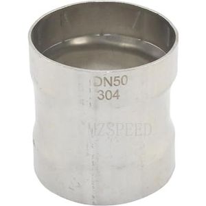 1 stuk verbindingsstuk van roestvrij staal 304, binnendiameter 16 mm, 25 mm, 32 mm, 40 mm, 51 mm, 63 mm en 76 mm, buisschroefverbinding voor solderen (32 mm)