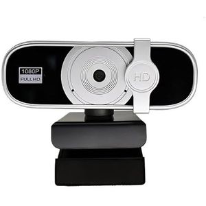1080P 2K 4K HD webcam met microfoon, USB-computercamera for pc, laptop, videoconferenties, online lessen, Zoom, Skype, Teams(1080P)