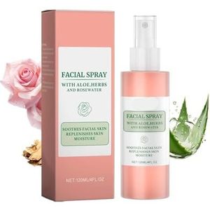 Rose Facial Moisturizing Spray - Hydraterend, Verzachtend, Verlicht Roodheid, Dagelijkse Huidverzorging(3PCs)