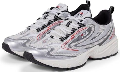 FILA - Actix Retro - Sneakers - Rood - Zwart - Zilver - Wit