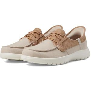 Skechers On-The-go Flex – eersteklas platte slippers voor dames, taupe, 37.5 EU