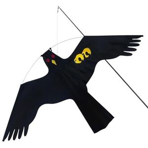 HIXA Vogelverschrikker - Vogelverjager - Duivenverjager - Kraai vlieger - 4 meter - Kite Hawk