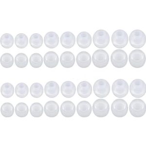 sodeber 18Pairs Vervanging Siliconen Tips Oordopjes Oordopjes Set Oordopjes Vervanging Geniet Van Duidelijk Geluid Comfort Fit Oortelefoon