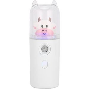 Mistspuit, 30 Ml Draagbare, Langdurige Vochtinbrengende Vochtinbrengende Mistspuit met USB-kabel voor Vrouwen Om de Huid Te Hydrateren voor Meisjes Om Uitdroging Te Verbeteren